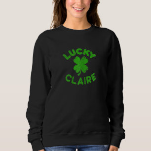 Camiseta Claire Irish Family Rua Patrick S Day Lucky Clai