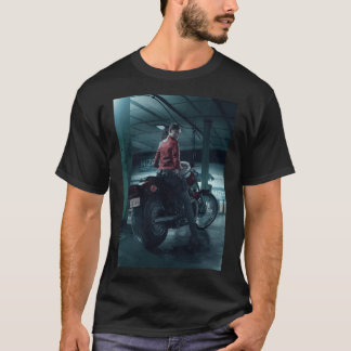 Camiseta Claire Redfield Resident Evil 2 Motor Bike