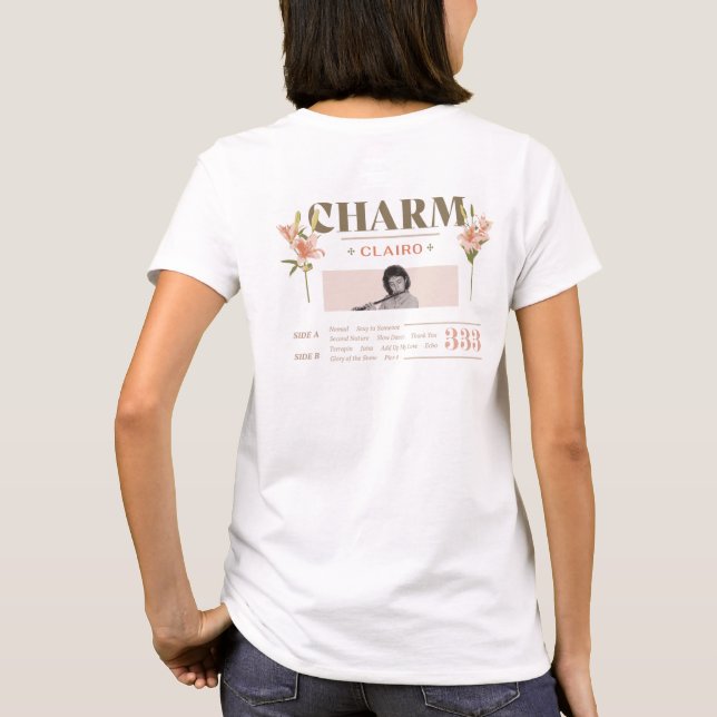 Camiseta Clairo Charm Shirt (Verso)
