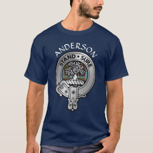 Camiseta Clan Anderson Crest & Tartan