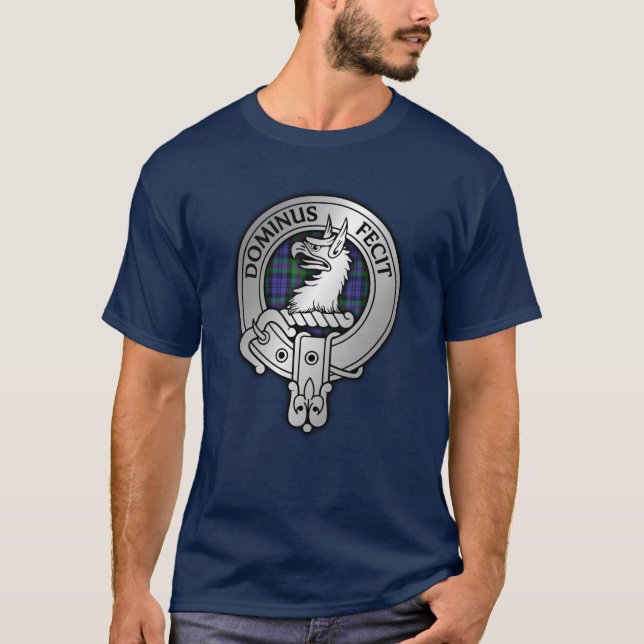 Camiseta Clan Baird Crest & Tartan (Frente)