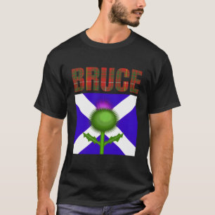 Camiseta Clan Bruce Tartan Scottish Family Name Scotland Pr