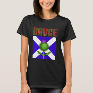 Camiseta Clan Bruce Tartan Scottish Family Name Scotland Pr