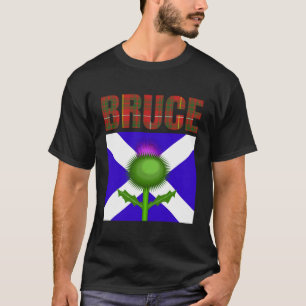 Camiseta Clan Bruce Tartan Scottish Family Name Scotland Pr