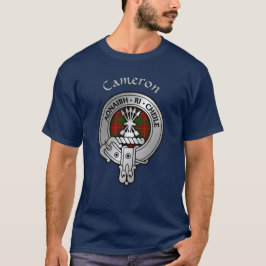 Camiseta Clan Cameron Crest & Tartan