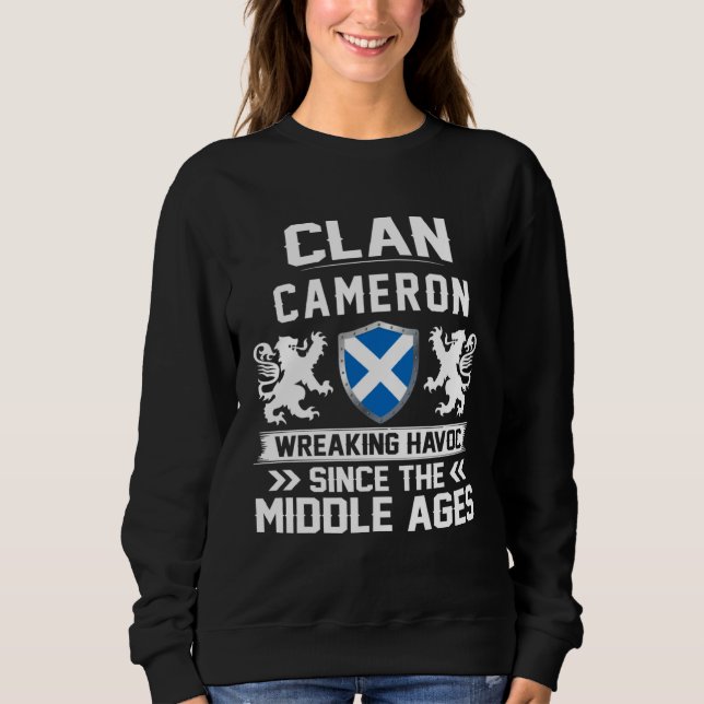 Camiseta Clan CAMERON scottish family scotland mothers day  (Frente)