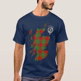 Camiseta Clan Comyn | Cumming Crest & Tartan