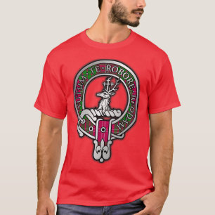 Camiseta Clan Crawford Crest Tartan