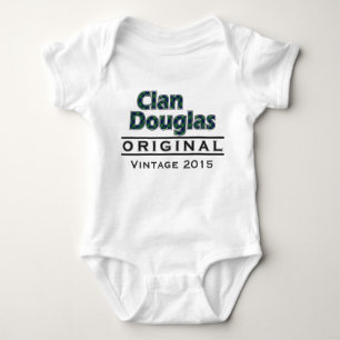 Camiseta Clan Douglas Vintage Personaliza seu aniversário