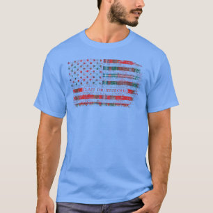 Camiseta Clan Drummond do Fingask Scottish Tartan flag S