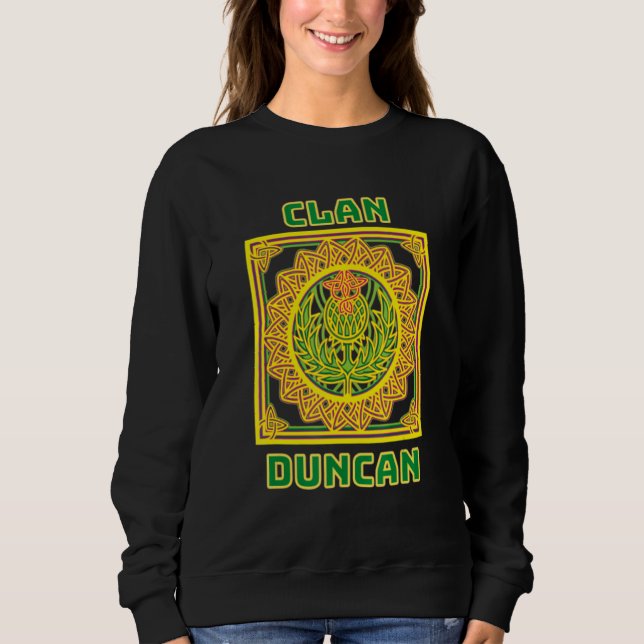 Camiseta Clan Duncan Scottish Celtic Thistle (Frente)
