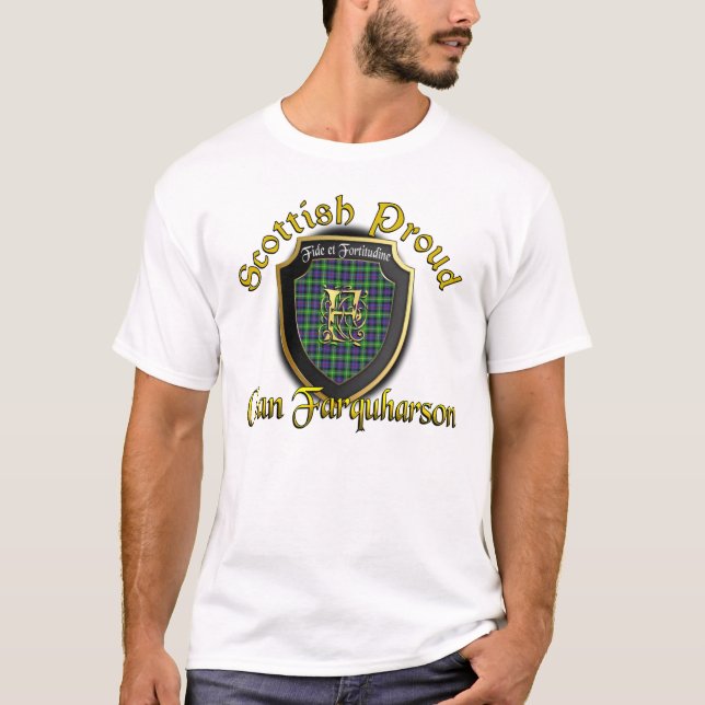 Camiseta Clan Farquharson Scottish Proud Shirts (Frente)