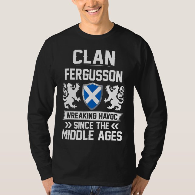 Camiseta Clan Fergusson Scottish Family Clan Scotland Wreak (Frente)