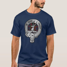 Camiseta Clan Fraser de Lovat Crest & Tartan