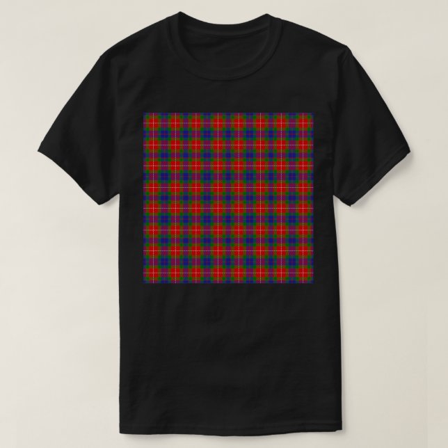 Camiseta Clan Fraser do padrão Lovat Tartan STA 391 (Frente do Design)