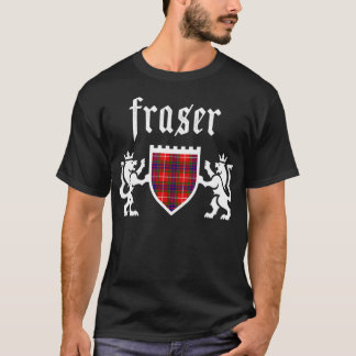 Camiseta Clan Fraser Tartan Scottish Xadrez Fraser Family