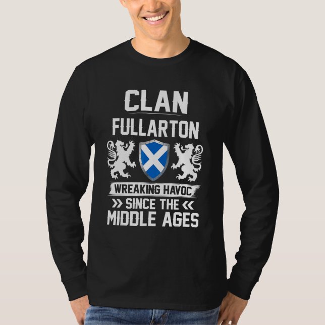 Camiseta Clan Fullarton Scottish Family Clan Scotland Wreak (Frente)