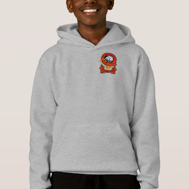 Camiseta Clan Galbraith Kids Hoodies com Clan Crest (Frente)