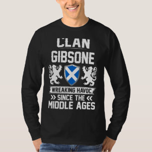 Camiseta Clan Gibsone Scottish Family Clan Scotland Wreakin