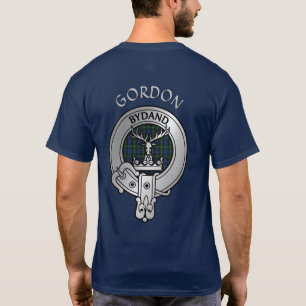 Camiseta Clan Gordon Crest & Tartan