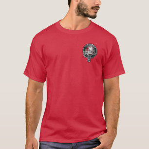 Camiseta Clan Graham Crest & Dress Tartan