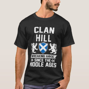 Camiseta Clan HILL família escocesa - gordura dia de as mãe