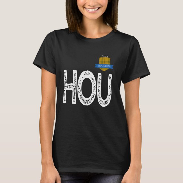 Camiseta Clan Houston H e O e U Family Matching (Frente)