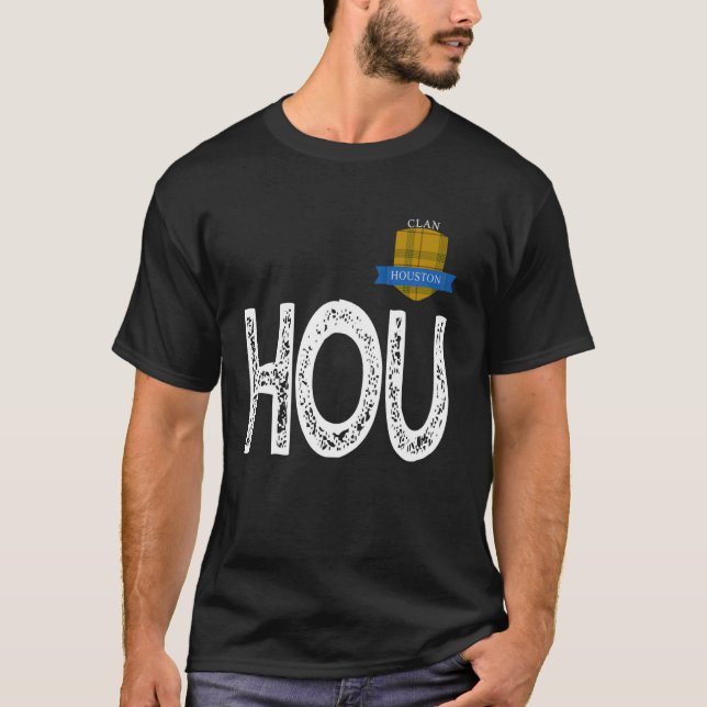 Camiseta Clan Houston H e O e U Family Matching (Frente)