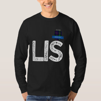 Camiseta Clan Inglis L e I e Carta S Correspondência Famili