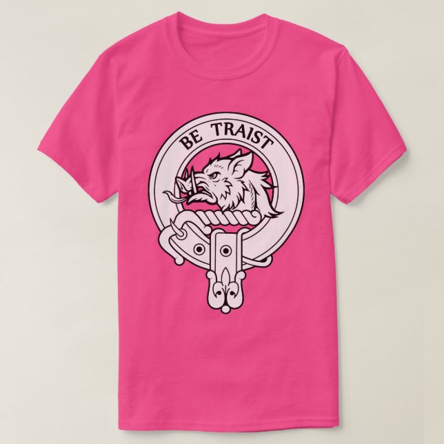 Camiseta Clan Innes Crest (Frente do Design)