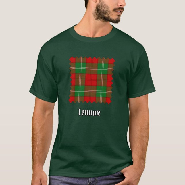 Camiseta Clan Lennox Tartan (Frente)