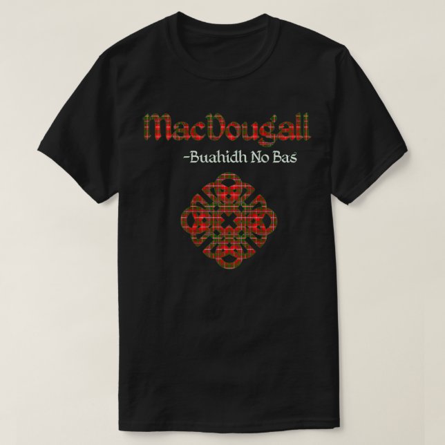 Camiseta Clan MacDougall Scottish Pride (Frente do Design)