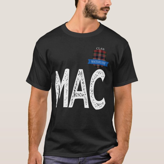 Camiseta Clan Macfarlane M e A e C Family Matching (Frente)