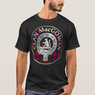 Camiseta Clan MacGowan Crest Tartan 1