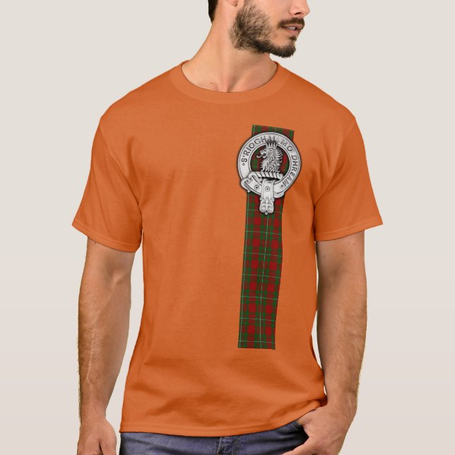 Camiseta Clan MacGregor Crest &Tartan (Frente)