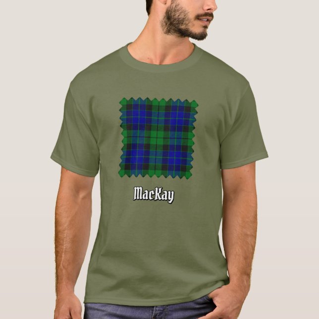 Camiseta Clan MacKay Tartan (Frente)
