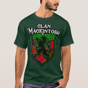 Camiseta Clan MacKintosh Surname Scottish Tartan Lion
