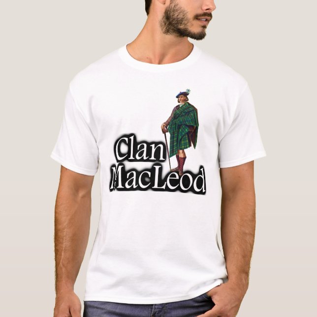 Camiseta Clan MacLeod Old Scotland (Frente)