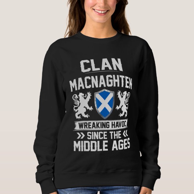 Camiseta Clan Macnaghten Scottish Family Clan Scotland Wrea (Frente)