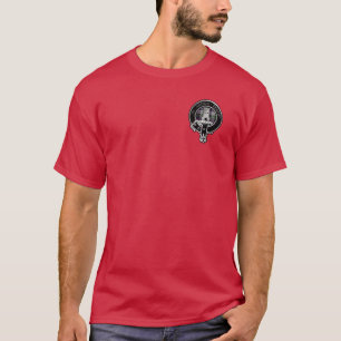 Camiseta Clan Malcolm Crest & Dress Tartan