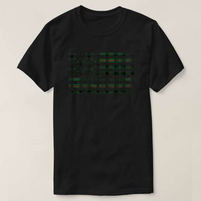 Camiseta Clan Moncrieffe da bandeira escocesa de Atholl (Frente do Design)