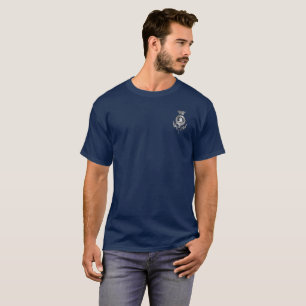 Camiseta Clan Ramsay Crest & Tartan Thistle
