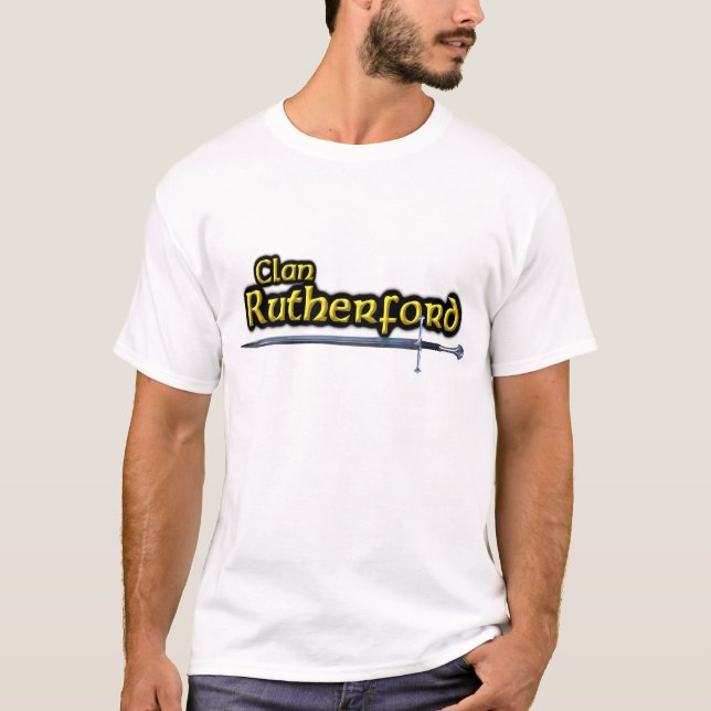 Camiseta Clan Rutherford Inspirou Escocês (Frente)
