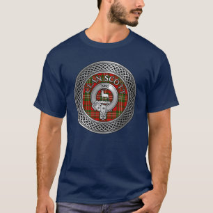 Camiseta Clan Scott Crest & Tartan Knot
