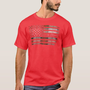Camiseta Clan Stewart Victoria Tartan escocês artã norte-am