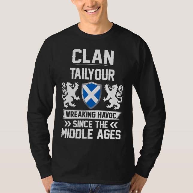 Camiseta Clan Tailyour Scottish Family Clan Scotland Wreaki (Frente)