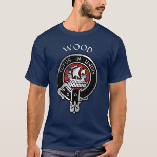 Camiseta Clan Wood Crest & Dress Tartan