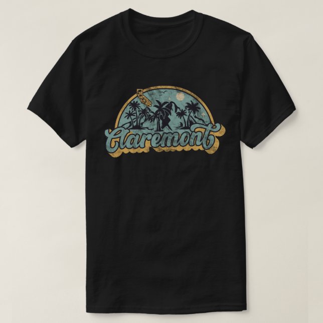 Camiseta Claremont, Califórnia (Frente do Design)