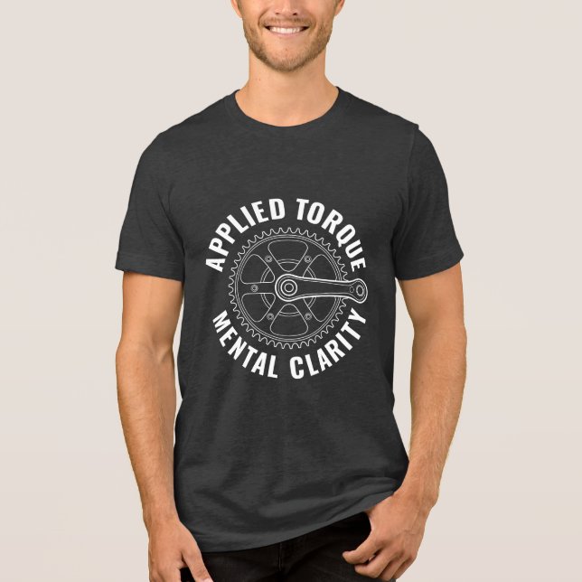 Camiseta Clareza Mental Torque Aplicado, Presente Divertido (Frente)