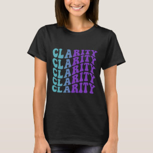 Camiseta Claridade Prevenção Suicida Sensibilização para a 
